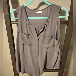Maurice’s sleeveless top size Large
